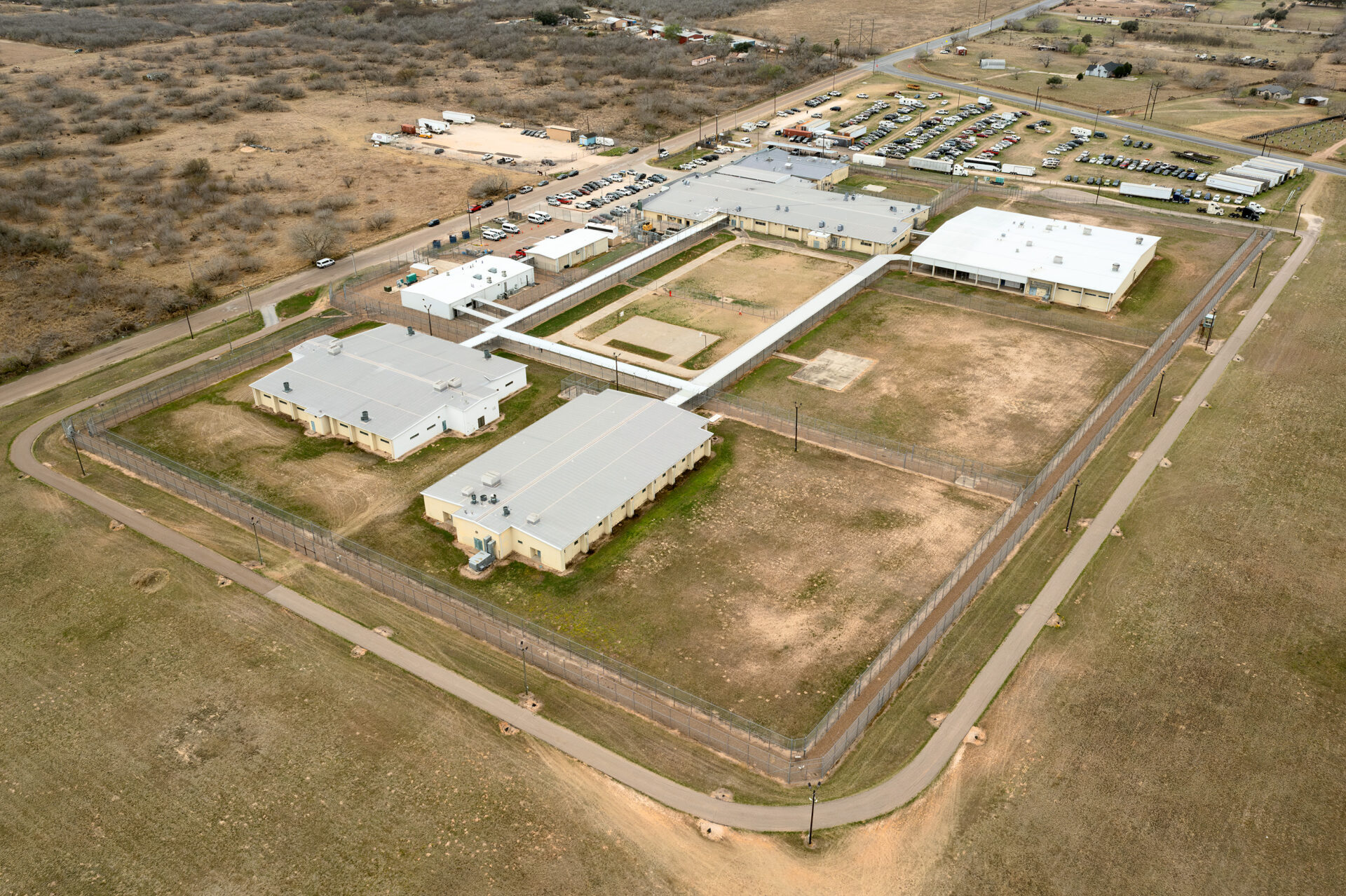 Brooks ICE Detention Center, Falfurrias, TX