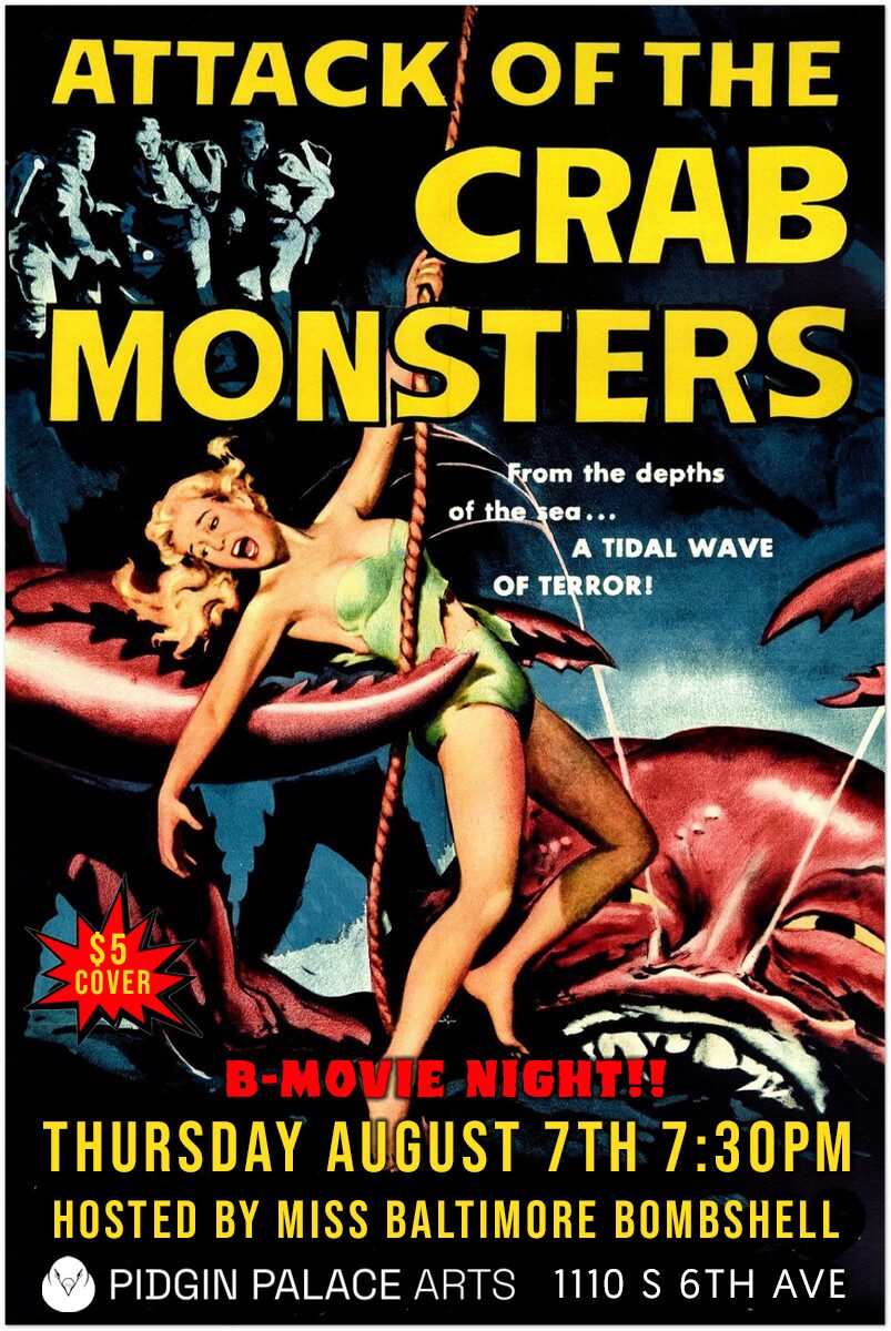B-Movie Night!!! – Attack of the Crab Monsters
