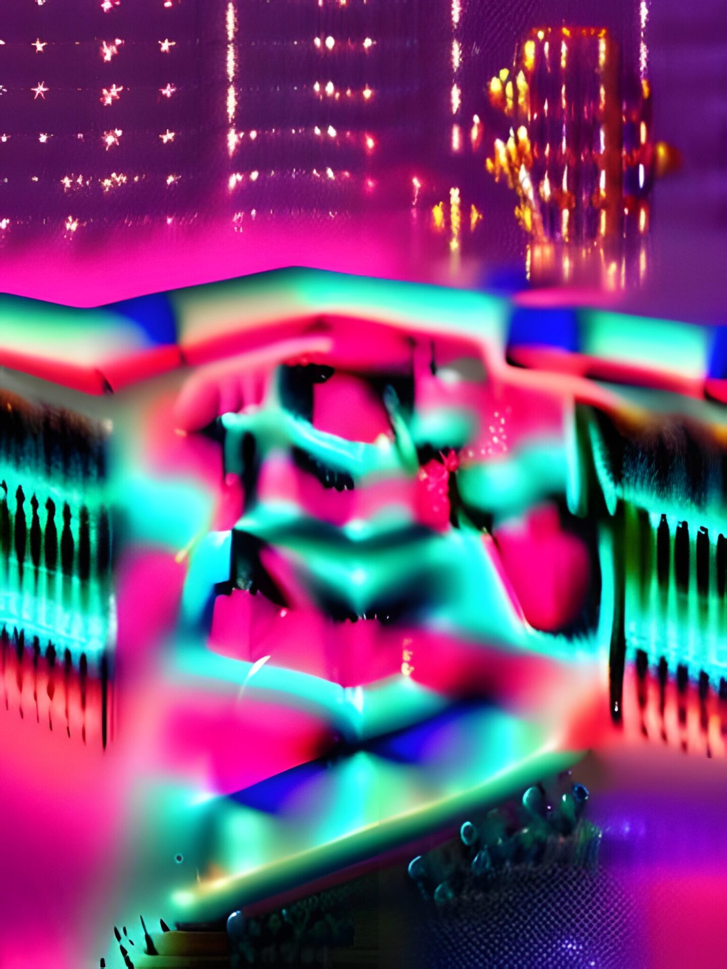 Failed Meditation in Acrylic, 2025