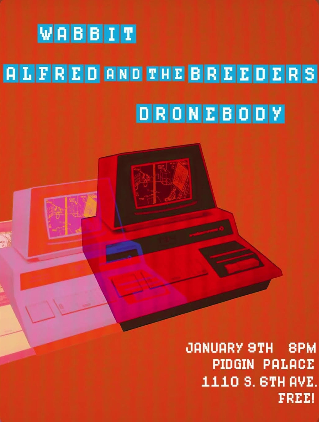 Wabbit, Alfred and The Breeders, Droneboy