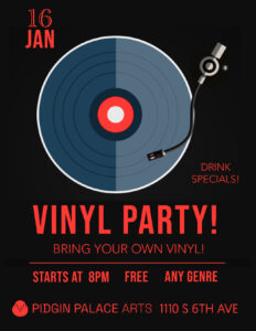 Vinyl Party!