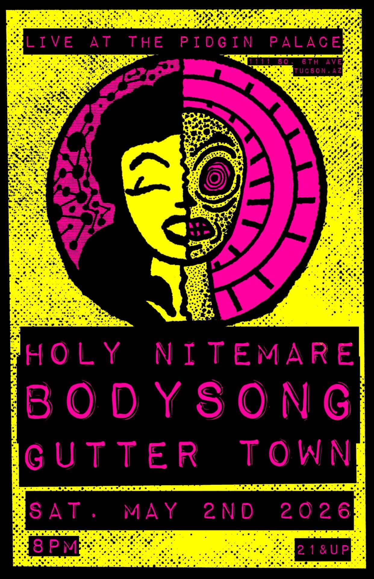 Holy Nitemare, Bodysong, and Guttertown